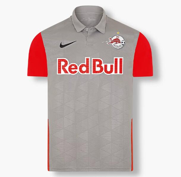 FC Red Bull Salzburg International Champions League Away Kit Soccer Jersey 2020/21